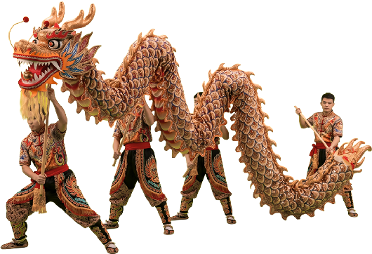 dragon dance de china